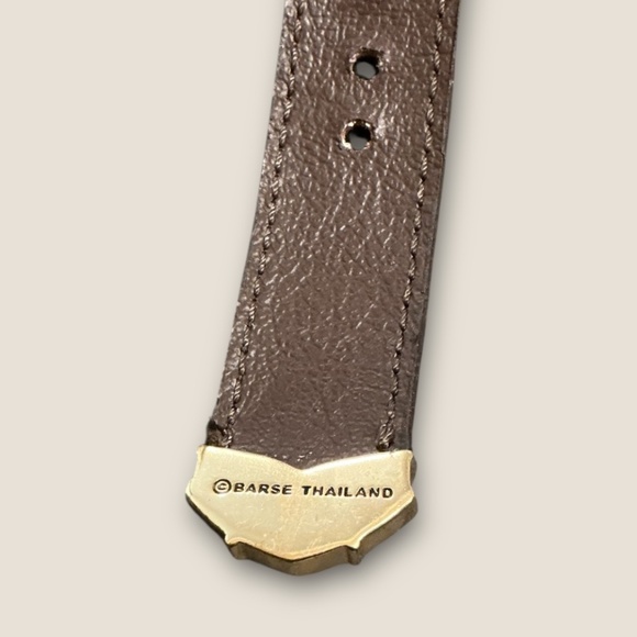 Barse Studio Gemstone Leather Buckle Bracelet - Picture 6 of 6